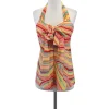 Nanette Lepore - Multicolor Silk Halter Top Sz 0