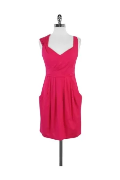Nanette Lepore - Pink Cotton Blend Dress Sz 0