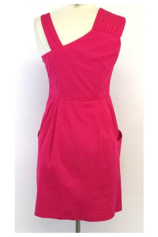 Nanette Lepore - Pink Cotton Blend Dress Sz 0