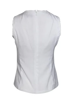 Nanette Lepore - White Eyelet Tank Top Sz 0