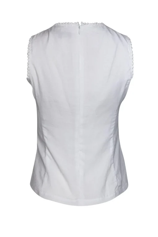 Nanette Lepore - White Eyelet Tank Top Sz 0
