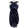 Nicole Miller - Blue & White Silk Dress Sz 2