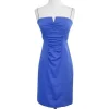 Nicole Miller - Blue Silk Blend Spaghetti Strap Dress Sz 6