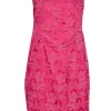 Nicole Miller - Pink Brocade Strapless Tie Back Mini Dress Sz 6