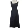 Nicole Miller - Slate Crisscross Back Midi Dress Sz 2