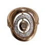 No Label - Rose Gold Oval Ring Sz 5
