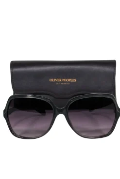 Oliver Peoples - Grey Square Tinted Sunglasses