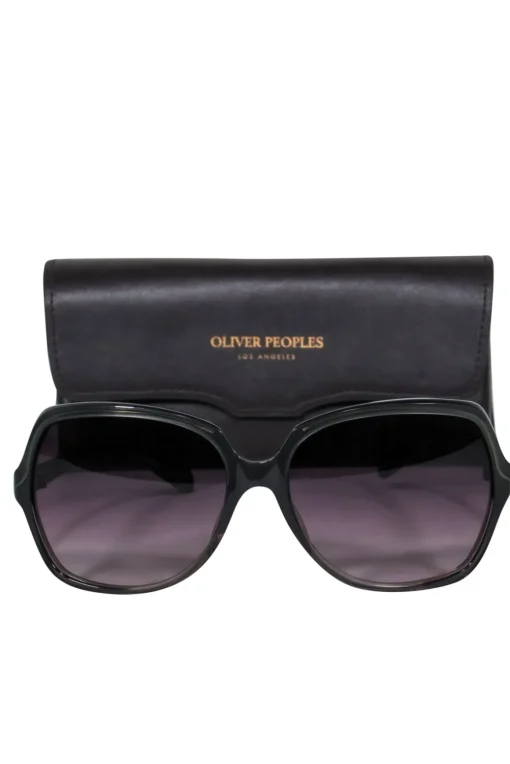 Oliver Peoples - Grey Square Tinted Sunglasses