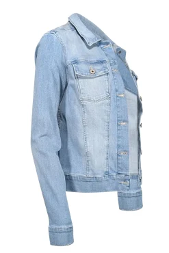 Paige - Light Wash Denim Jacket Sz M