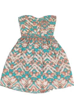 Parker - Pastel Silk Printed Dress Sz S