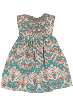 Parker - Pastel Silk Printed Dress Sz S