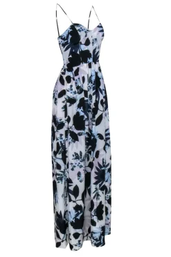Parker - White Floral Sleeveless Maxi Dress  Sz XS