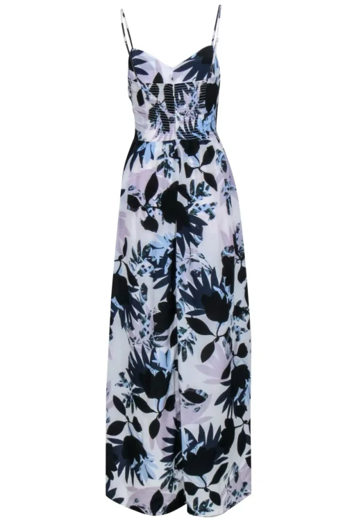 Parker - White Floral Sleeveless Maxi Dress  Sz XS