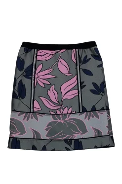 Per Se - Floral Print Miniskirt Sz 4