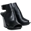 3.1 Phillip Lim - Black Open Toe Cutout Short Boots Sz 9