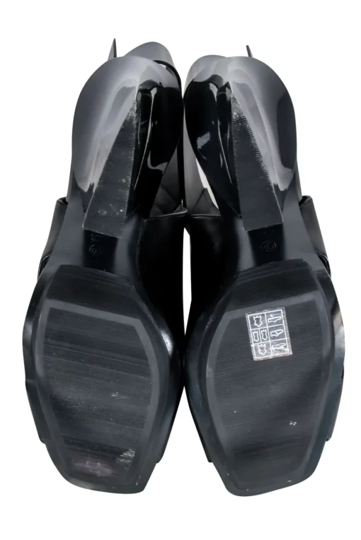 3.1 Phillip Lim - Black Open Toe Cutout Short Boots Sz 9