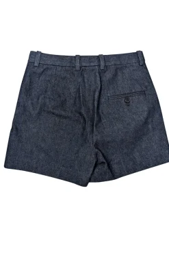 3.1 Phillip Lim - Dark Blue High Waisted Denim Shorts Sz 2