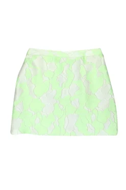 3.1 Phillip Lim - Green & White Marbled Miniskirt Sz 4
