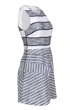 3.1 Phillip Lim - Ivory, Navy, & Black Sleeveless Dress Sz 6