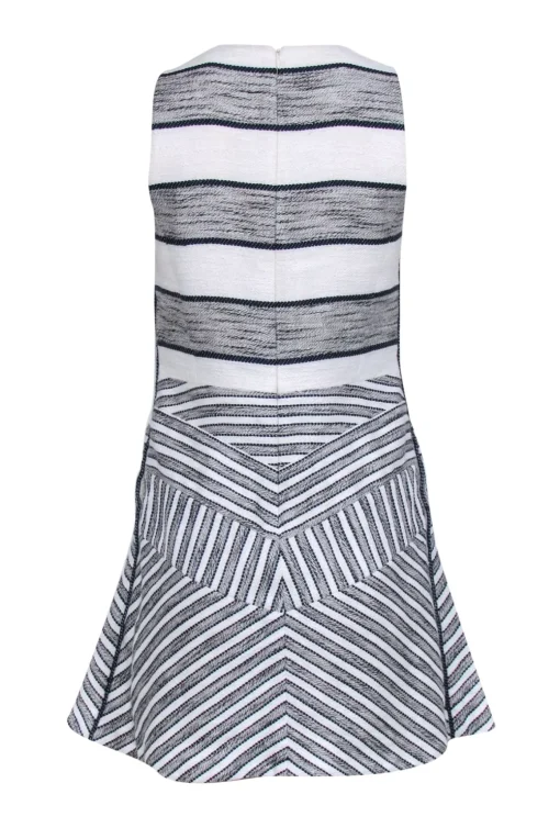 3.1 Phillip Lim - Ivory, Navy, & Black Sleeveless Dress Sz 6