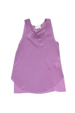 3.1 Phillip Lim - Lilac Silk Cowl Neck Tank Sz 8