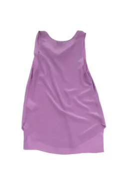 3.1 Phillip Lim - Lilac Silk Cowl Neck Tank Sz 8