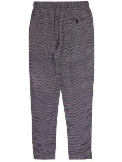 3.1 Phillip Lim - Navy Grid Printed Taper Leg Pants Sz 0