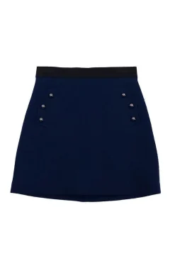 3.1 Phillip Lim - Teal Elastic Waist Skirt Sz 4