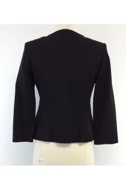 Piazza Sempione - Dark Brown Cotton Jacket Sz 4