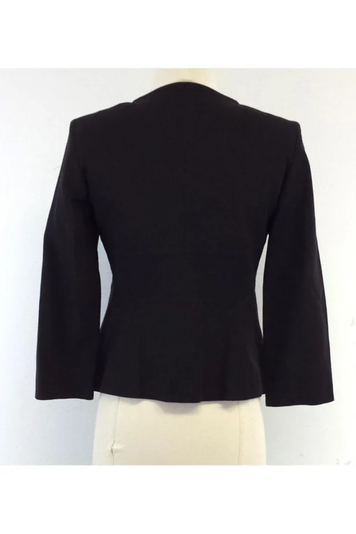 Piazza Sempione - Dark Brown Cotton Jacket Sz 4