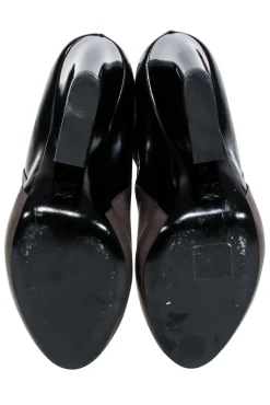 Pierre Hardy - Brown, Black & Maroon Color Block Heeled Booties Sz 8