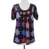 Plenty by Tracy Reese - Print Blouse w/ Stud Detail Sz S