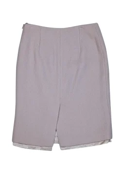 Prada - Beige Tailored Pencil Skirt Sz 2