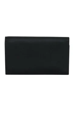 Prada - Black Fold-Over Nylon Wallet