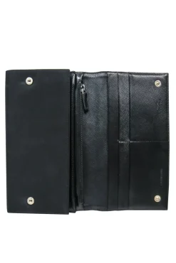 Prada - Black Fold-Over Nylon Wallet