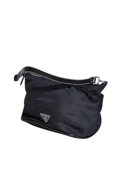 Prada - Black Nylon Shoulder Bag