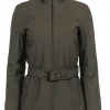 Prada - Green Nylon Utility Coat w/ Double Zip Sz P