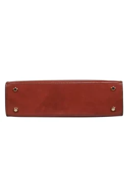 Pratesi Firenze - Tan Leather Structured Satchel