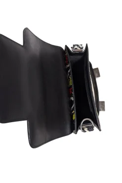 Proenza Schouler - Black & Multi Color Snake Skin Print Crossbody Bag