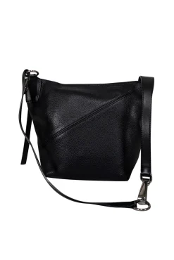 Proenza Schouler - Black Pebbled Leather Crossbody Bag