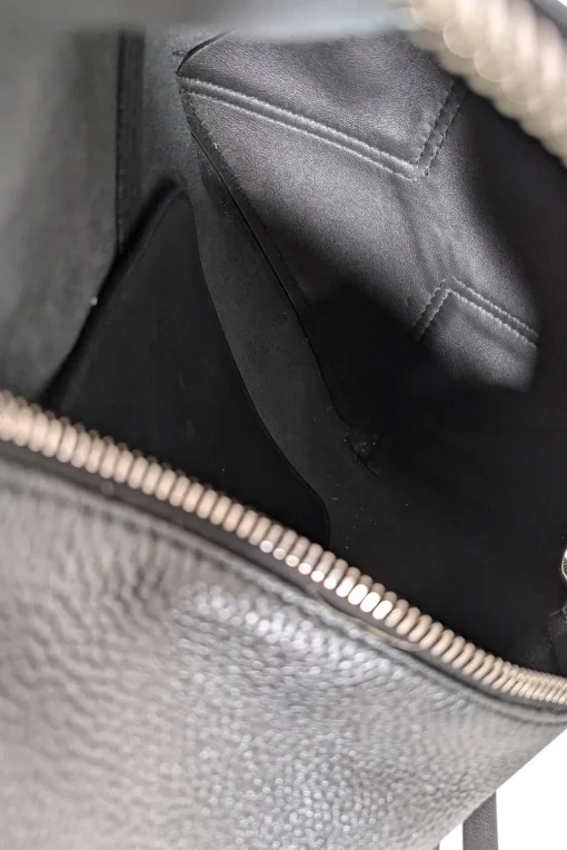 Proenza Schouler - Black Pebbled Leather Crossbody Bag