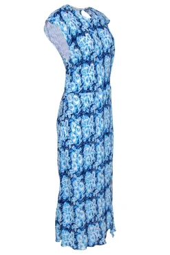 Rachel Comey - Blue, Navy, & White Print Cap Sleeve Dress Sz 8