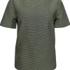 Rag & Bone - Black & Chartreuse Cotton Blend Top Sz S