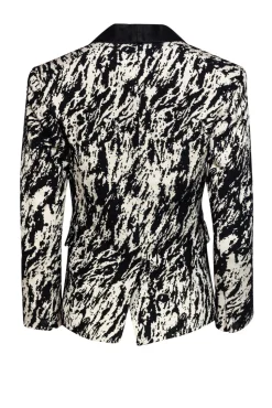 Rag & Bone - Black & White Marbled Look Blazer Sz 2