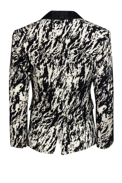 Rag & Bone - Black & White Marbled Look Blazer Sz 2