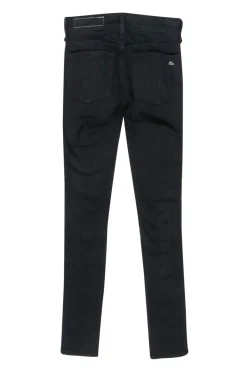 Rag & Bone - Black Skinny Jeans w/ White Side Stripes Sz 00