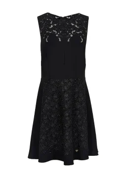 Rag & Bone - Black Sleeveless Lace Detail Dress Sz 0