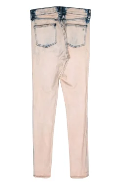 Rag & Bone - Bleach Blush High Rise Skinny Jeans Sz 26