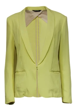 Rag & Bone - Bright Yellow Green Shawl Lapel Blazer Sz 6