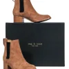 Rag & Bone - Camel Suede Heeled "Walker" Booties Sz 5